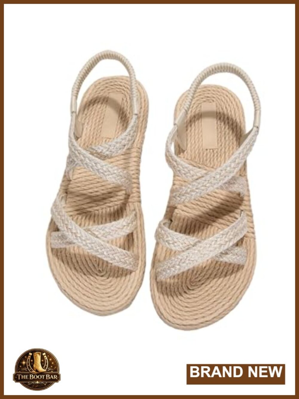 Woven Flat Sandals Open Toe Slip On Casual Beach Shoes Women's